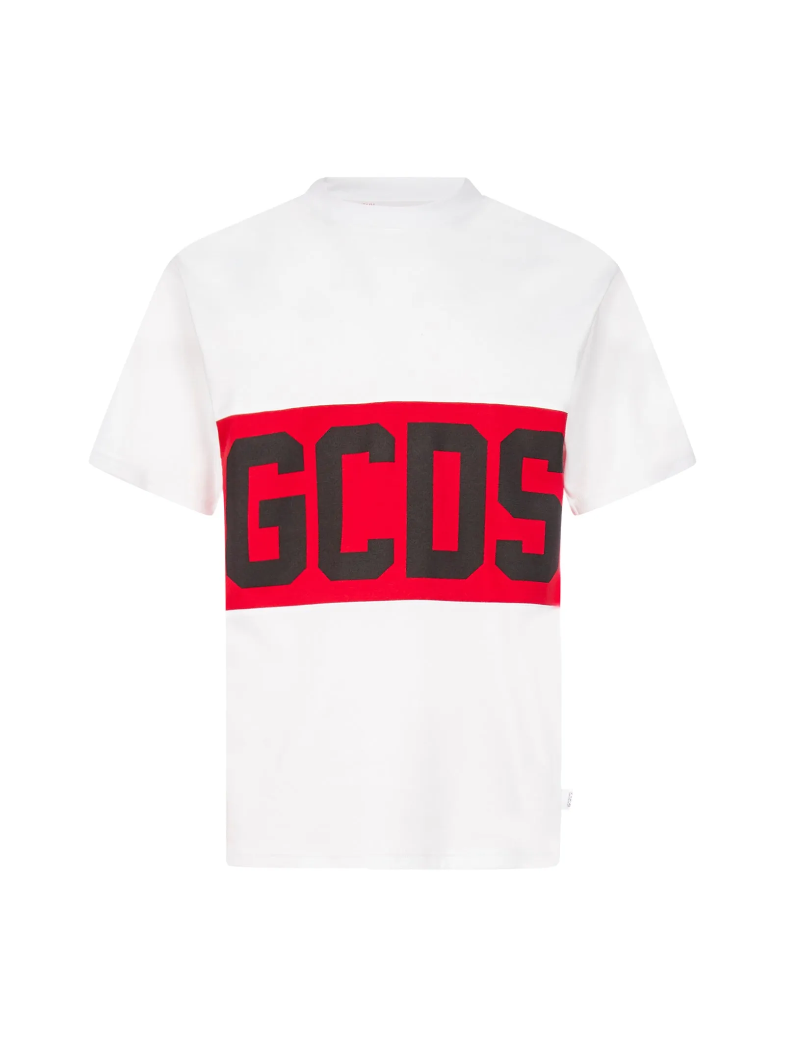 GCDS Logo Printed Crewneck T-Shirt