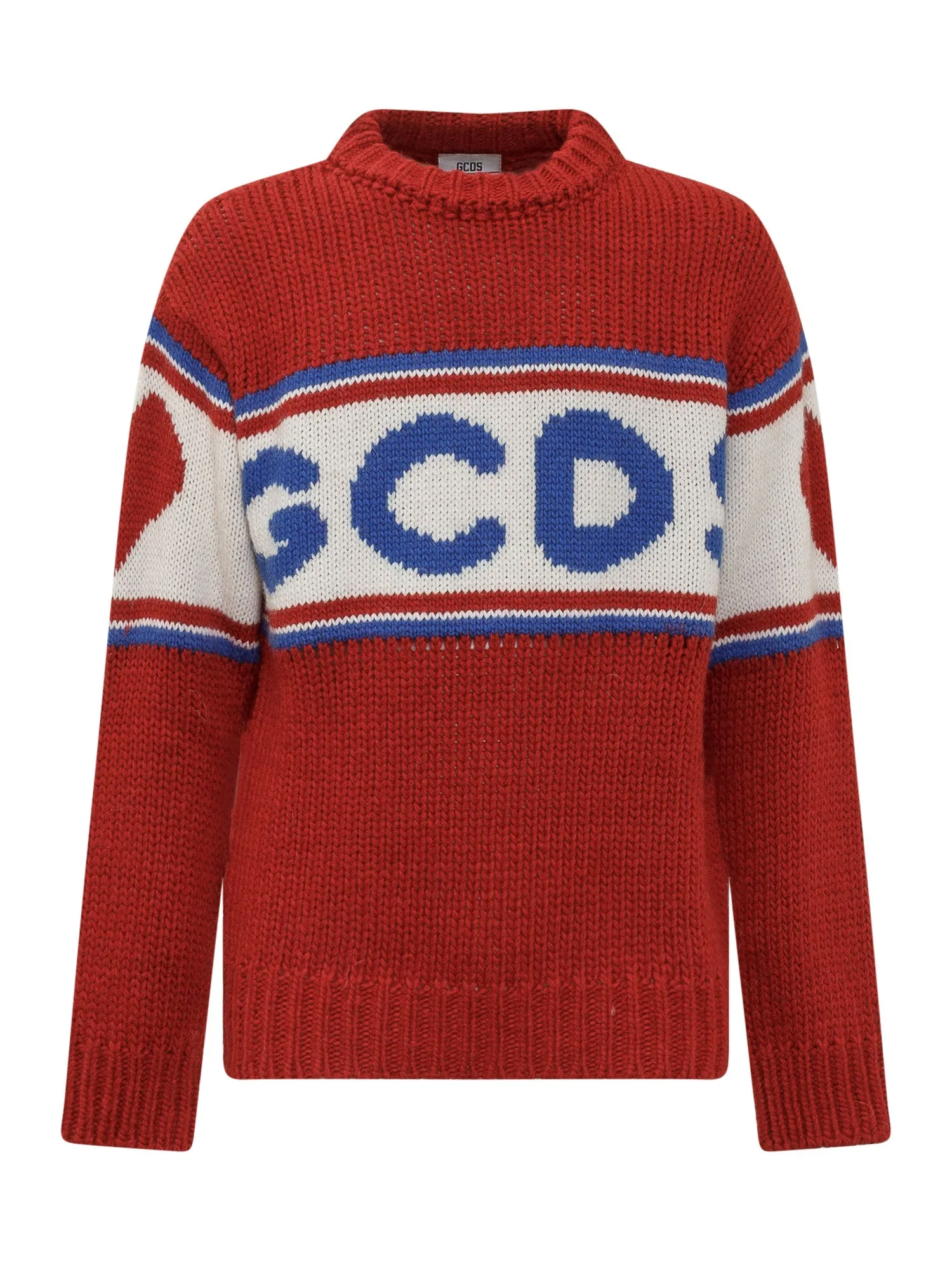 GCDS Logo Tape Knit Sweater