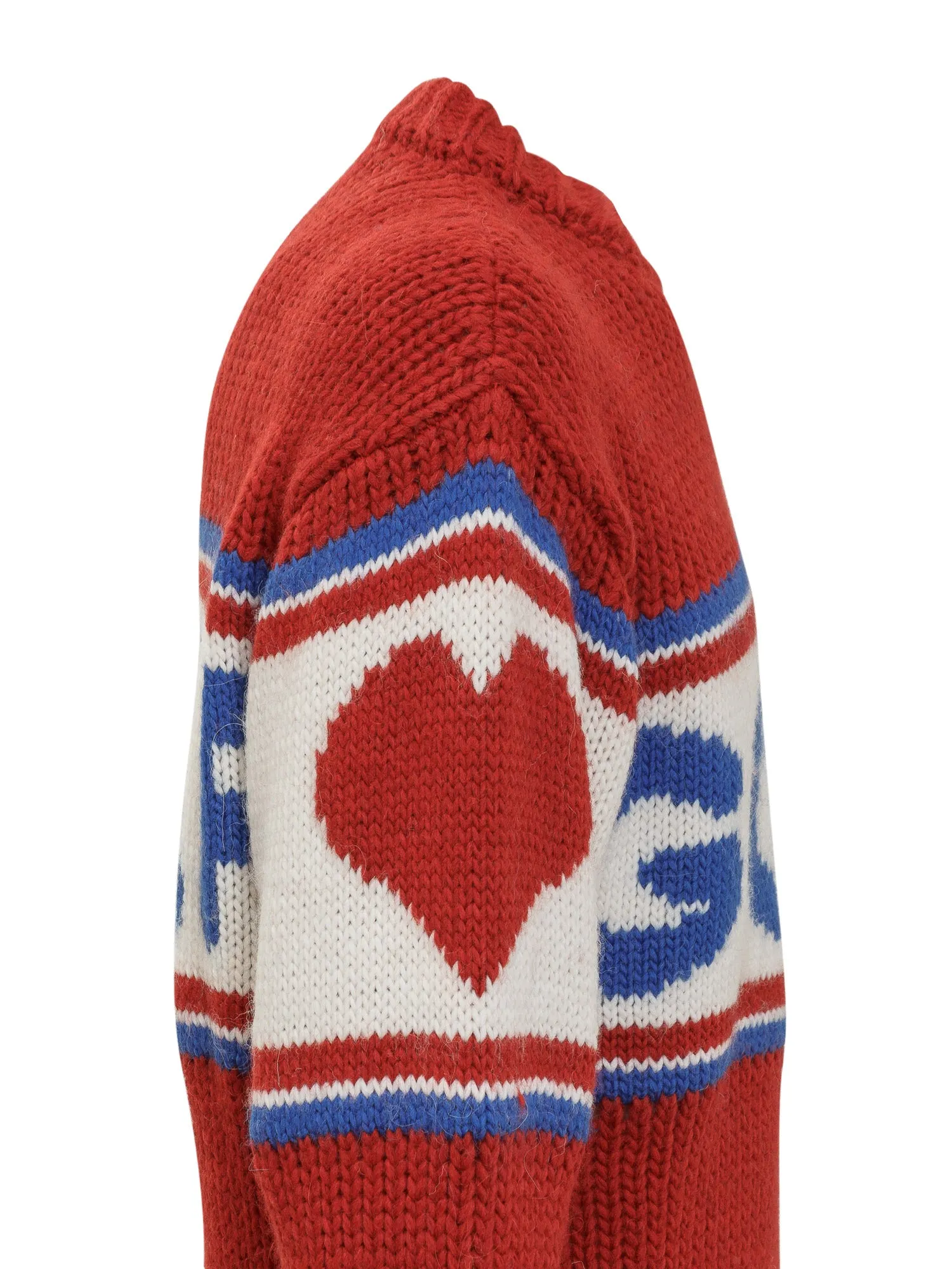 GCDS Logo Tape Knit Sweater