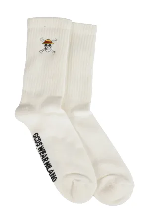 GCDS One Piece Pappagu Jolly Roger Socks