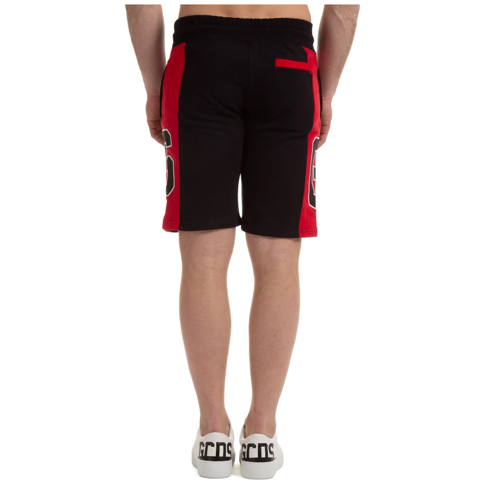 GCDS Side Stripe Sweat Shorts