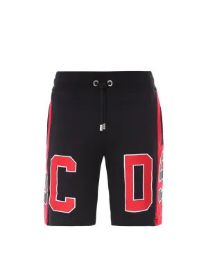 GCDS Side Stripe Sweat Shorts