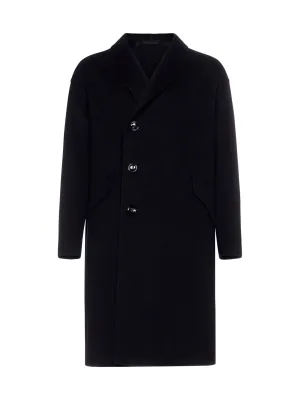 Giorgio Armani Asymmetric Singl-Breasted Coat