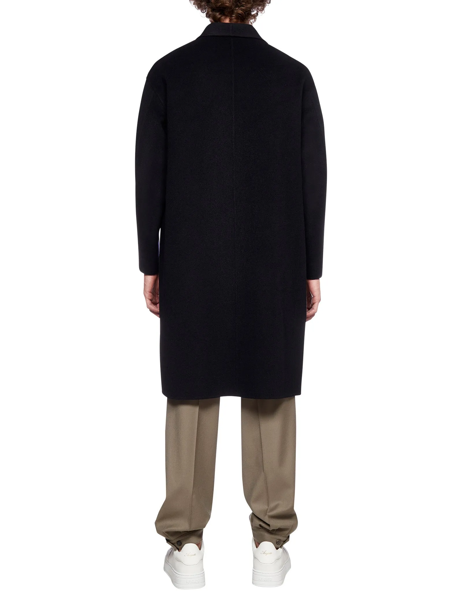 Giorgio Armani Asymmetric Singl-Breasted Coat