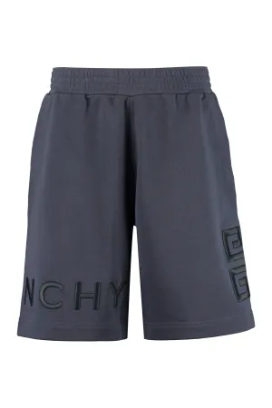 Givenchy 4G Logo Embroidered Bermuda Shorts