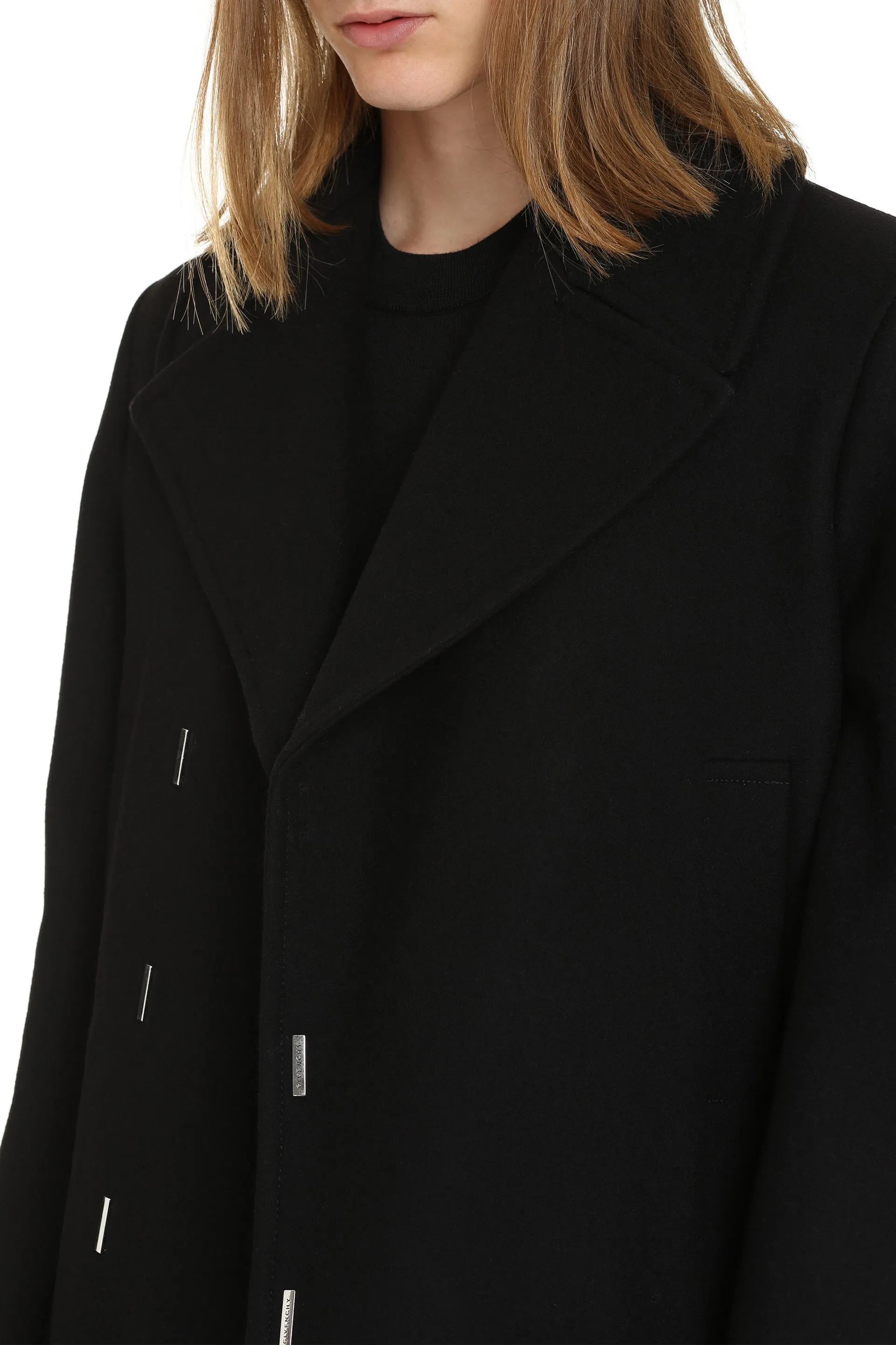 Givenchy Double-Breasted Pea Coat