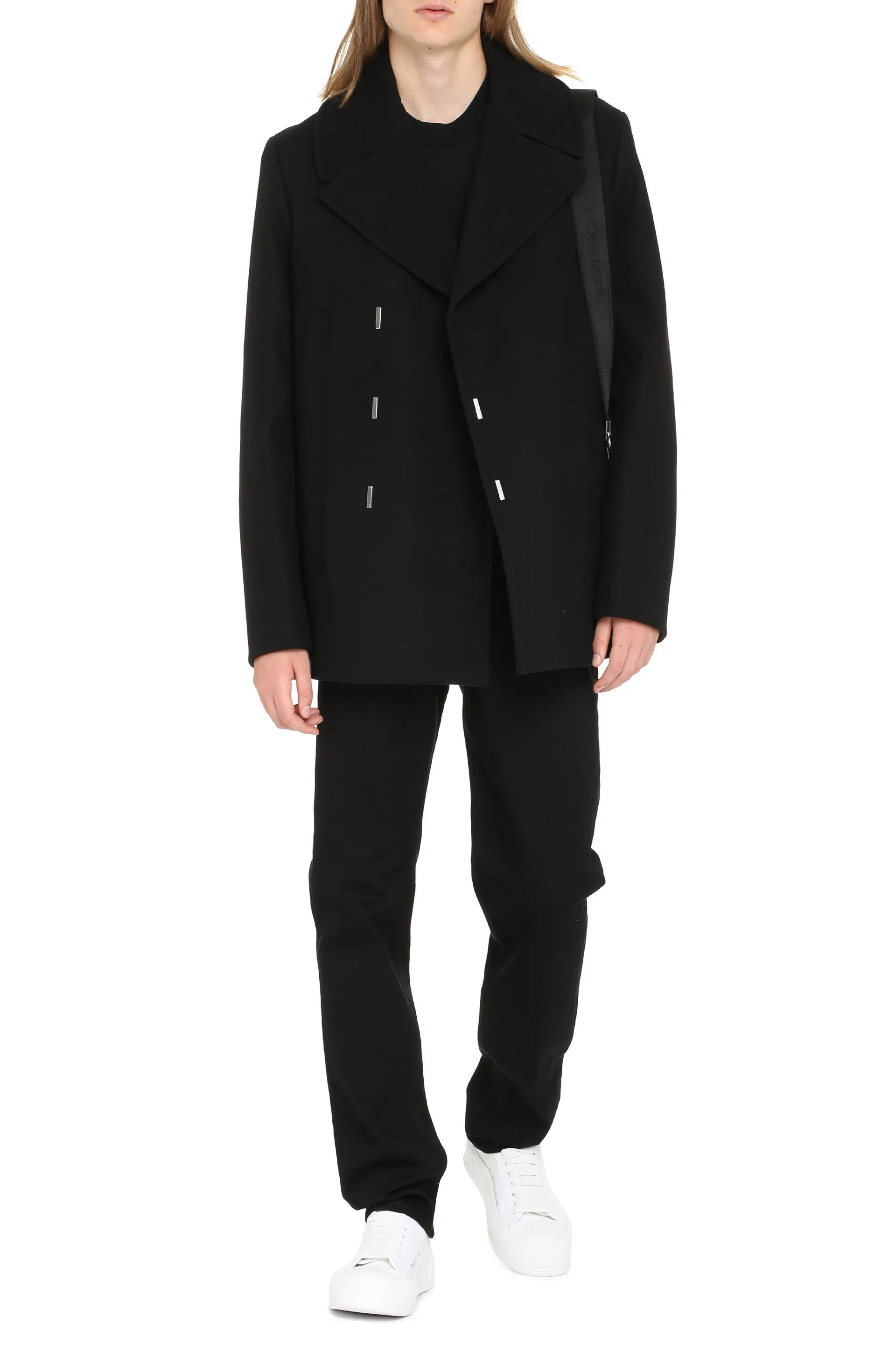 Givenchy Double-Breasted Pea Coat