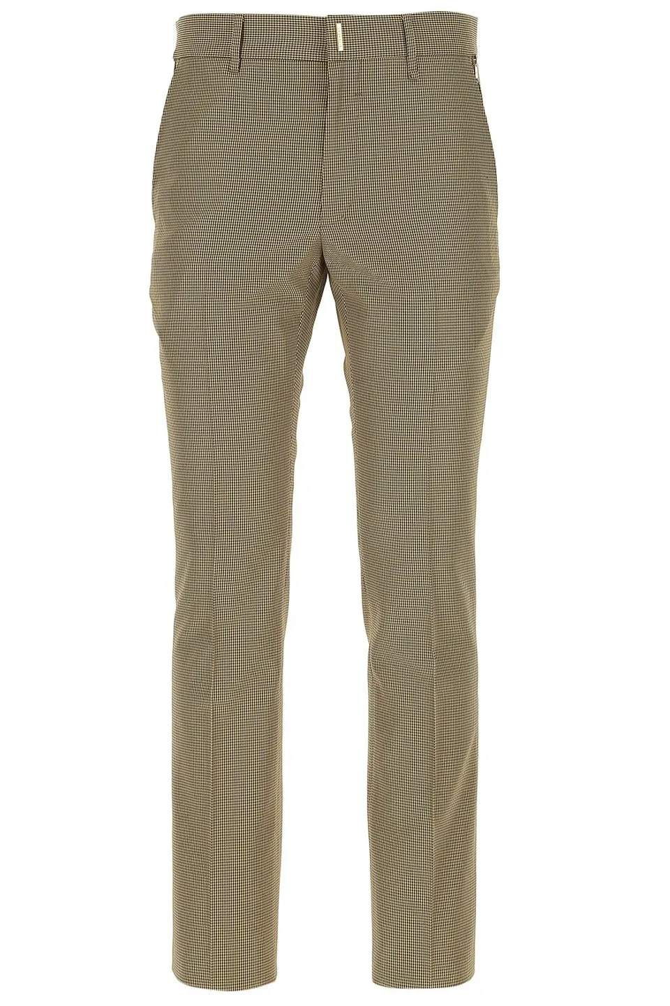 Givenchy Houndstooth Pattern Straight-Leg Pants