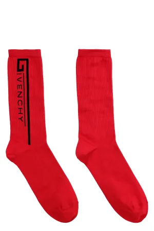 Givenchy Logo Intarsia-Knit Socks