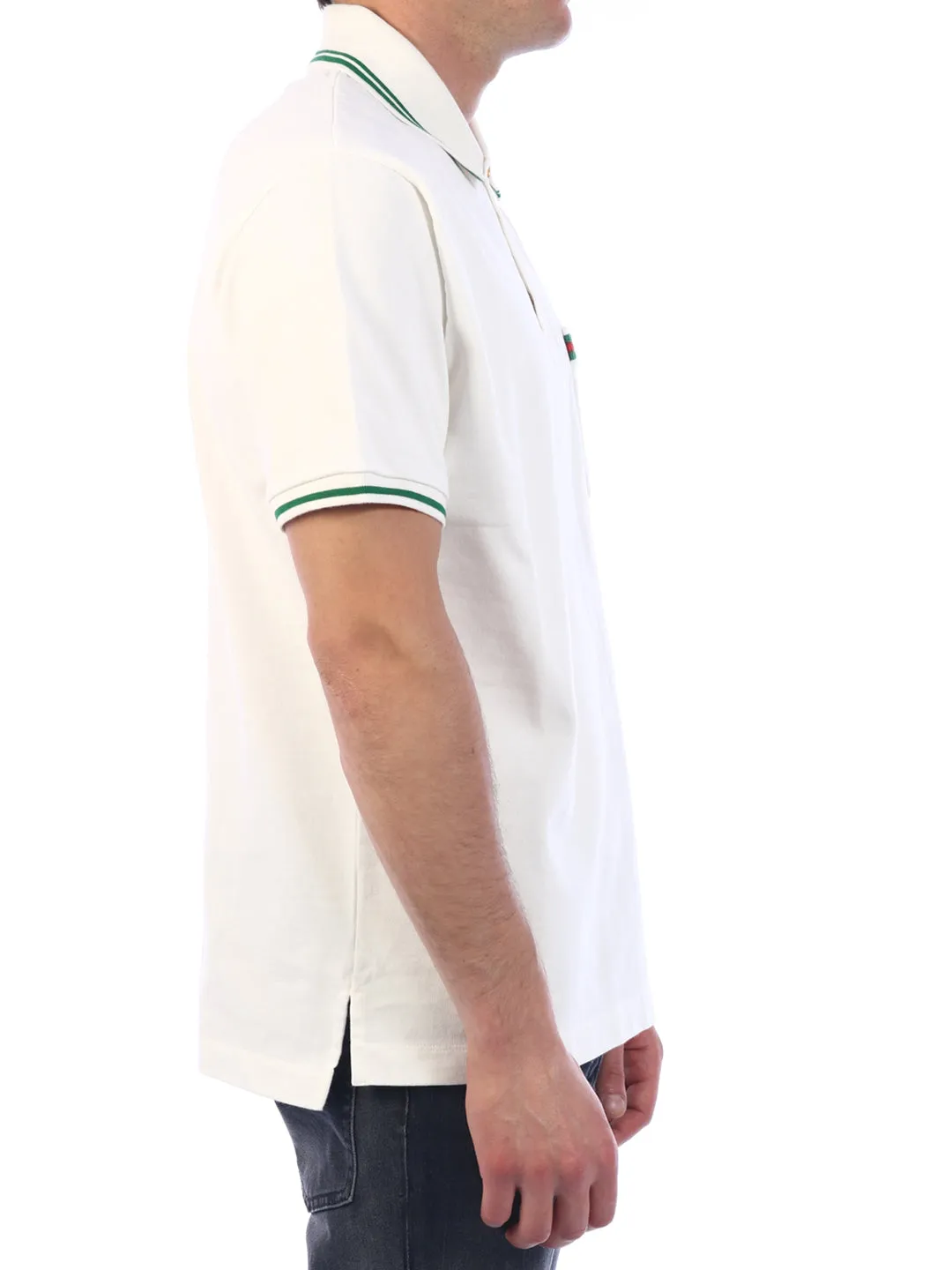 Gucci Interlocking G Web Polo Shirt