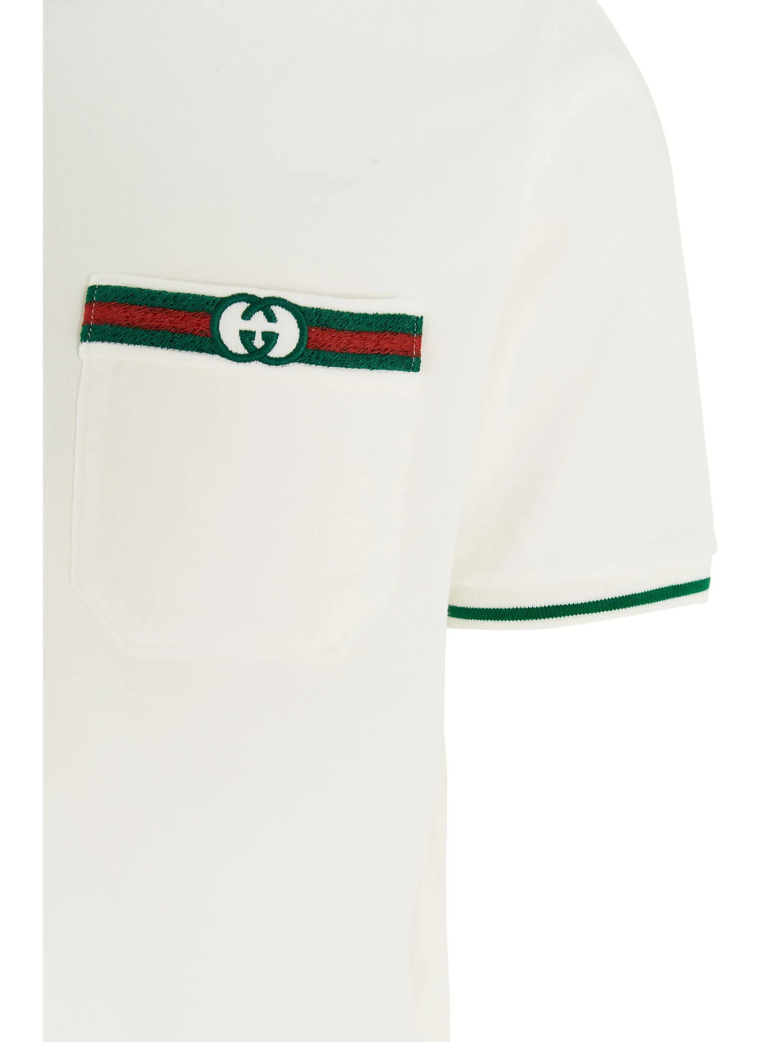 Gucci Interlocking G Web Polo Shirt