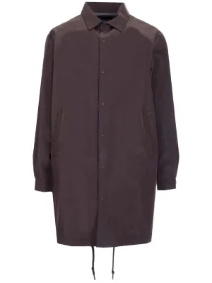 Herno Drawstring Buttoned Coat