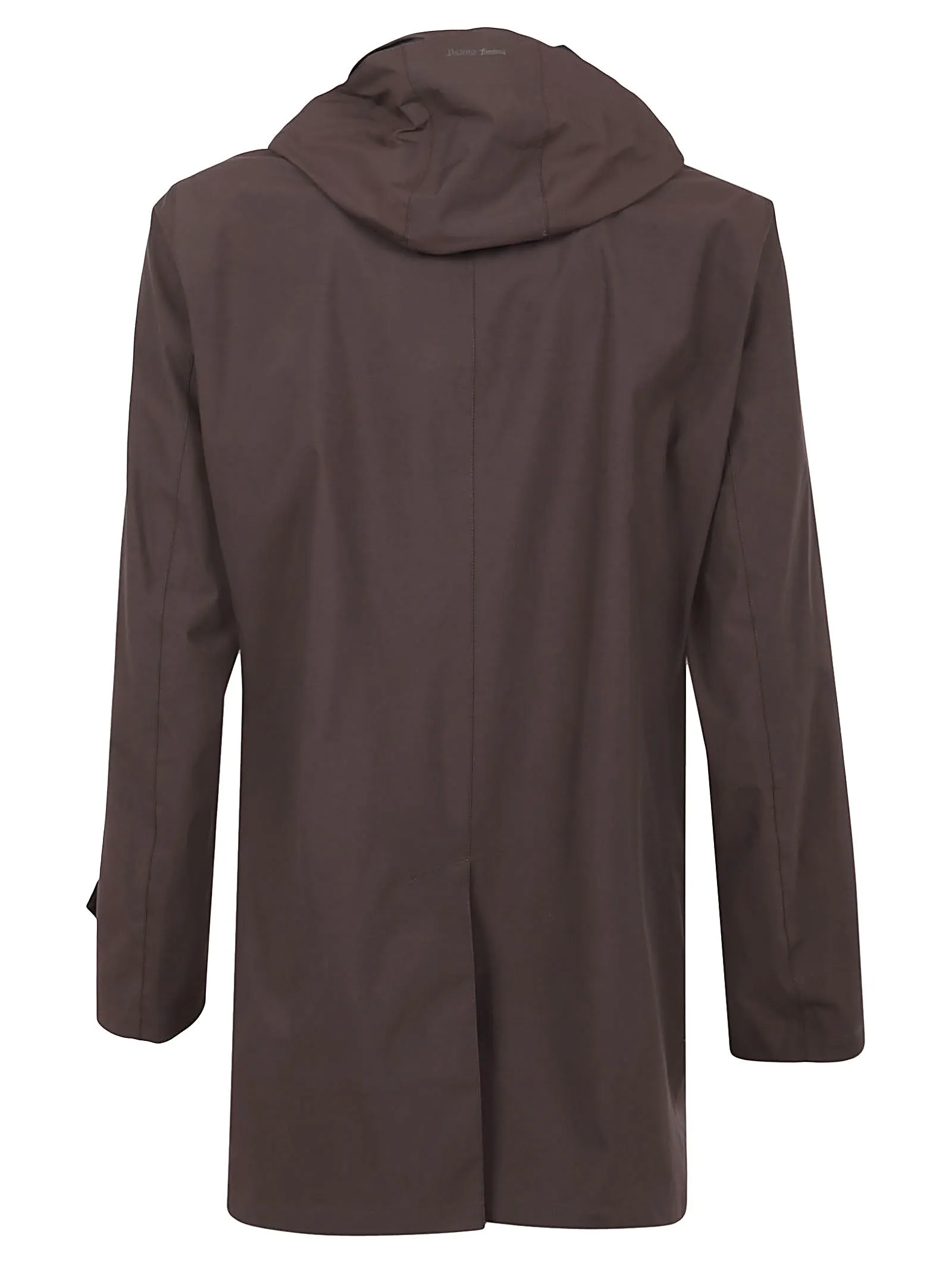Herno Hooded Long-Sleeved Jacket
