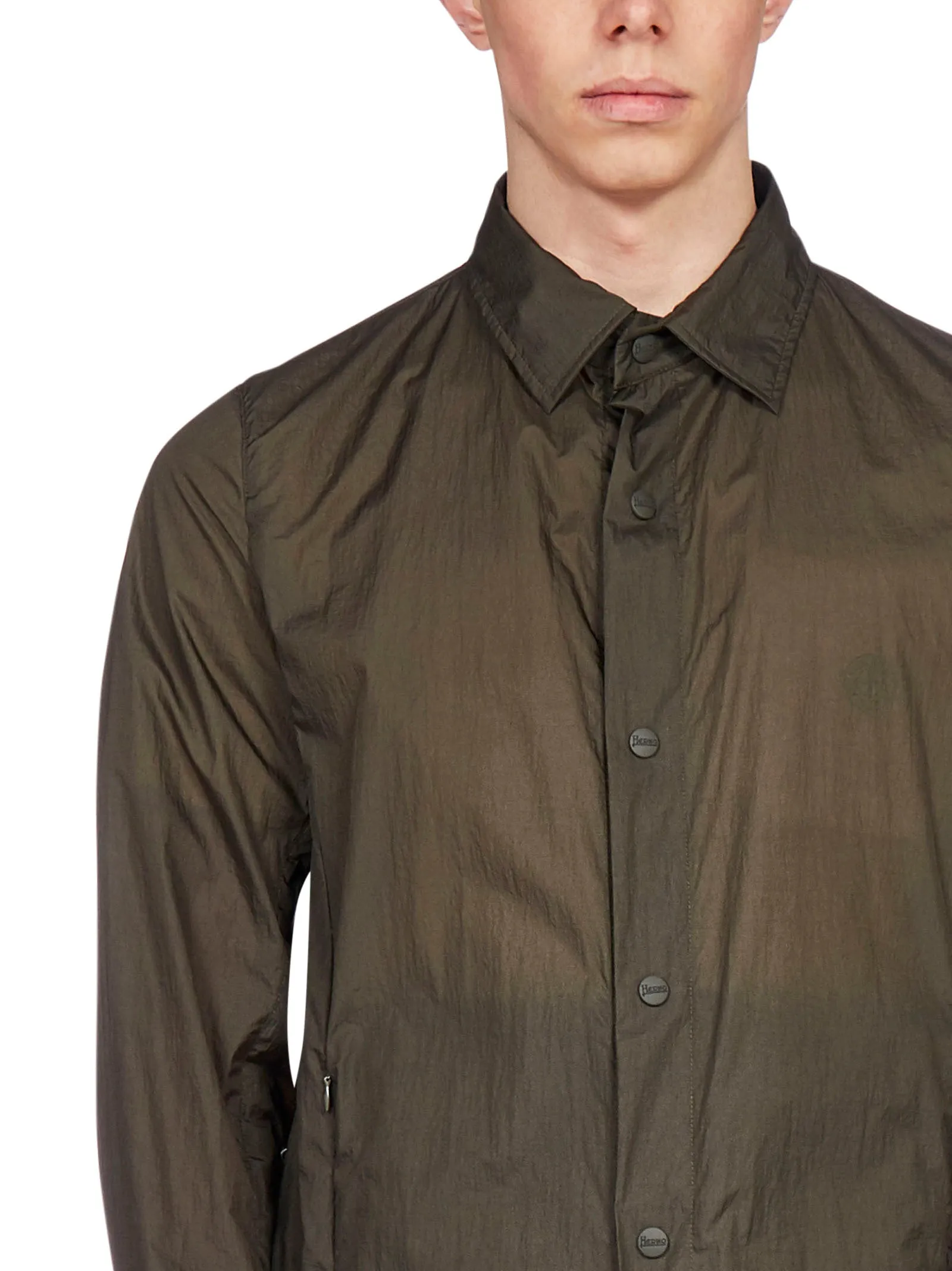 Herno Lightweight Buttoned Jacket