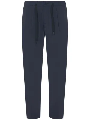 Herno Logo Patch Drawstring Pants