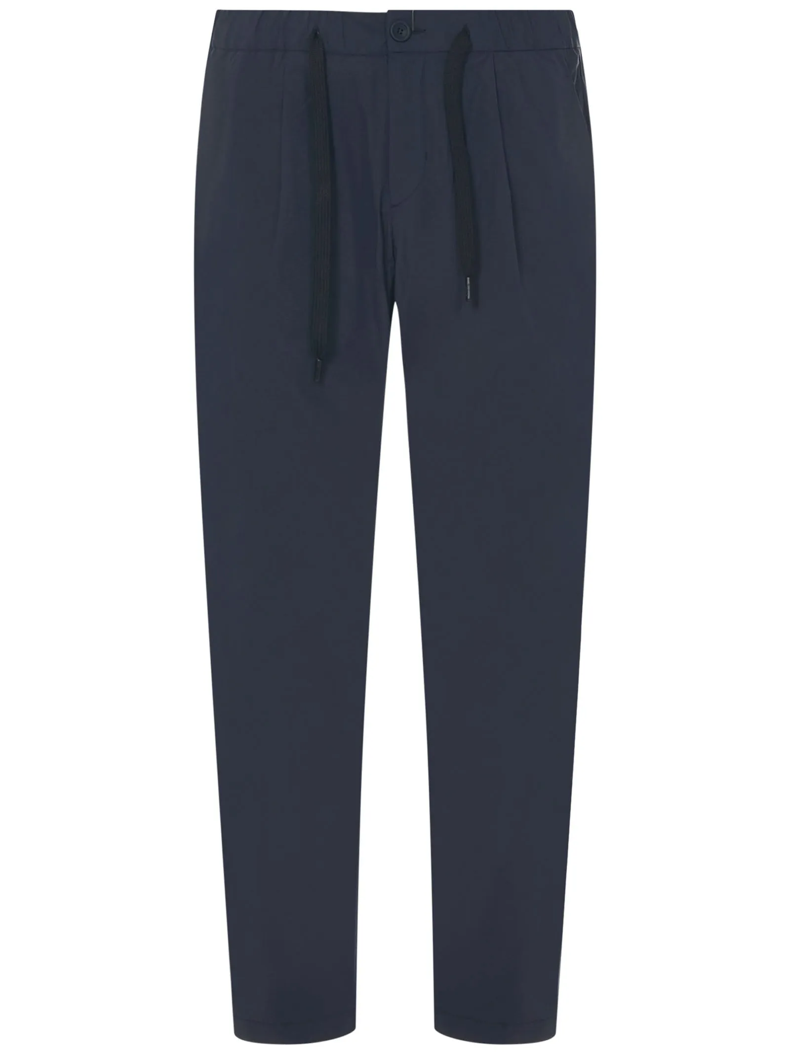 Herno Logo Patch Drawstring Pants