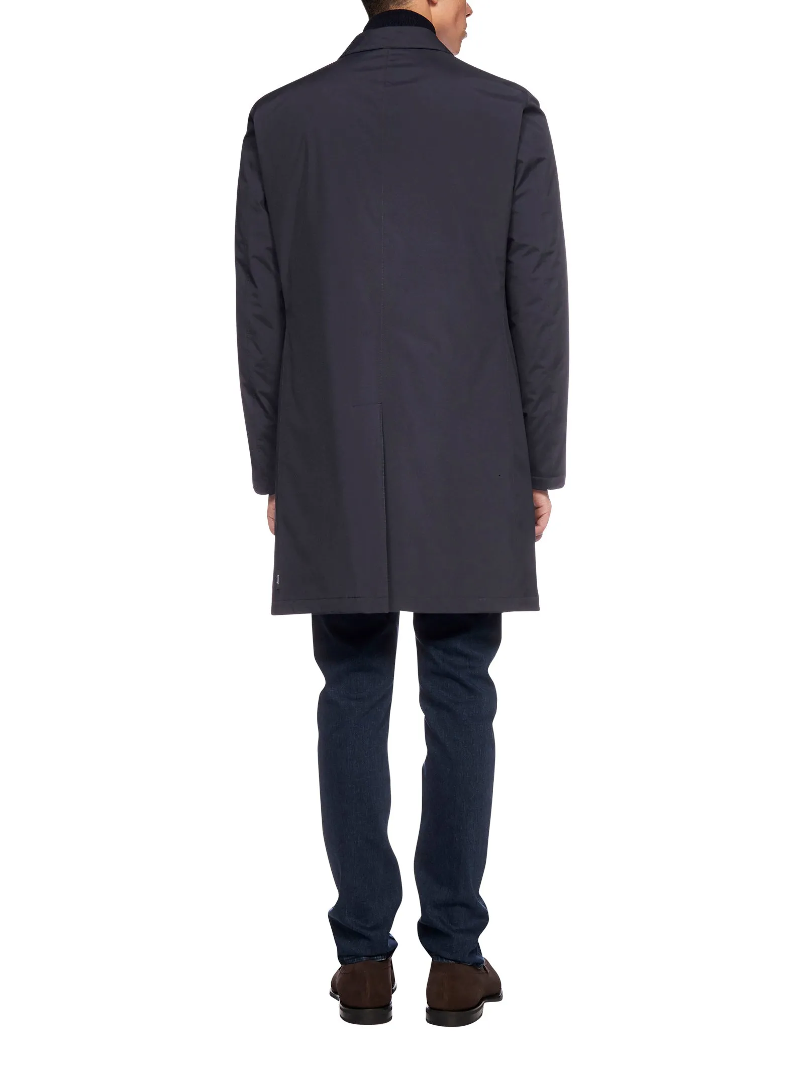 Herno Mid-Length Buttoned Trench Coat