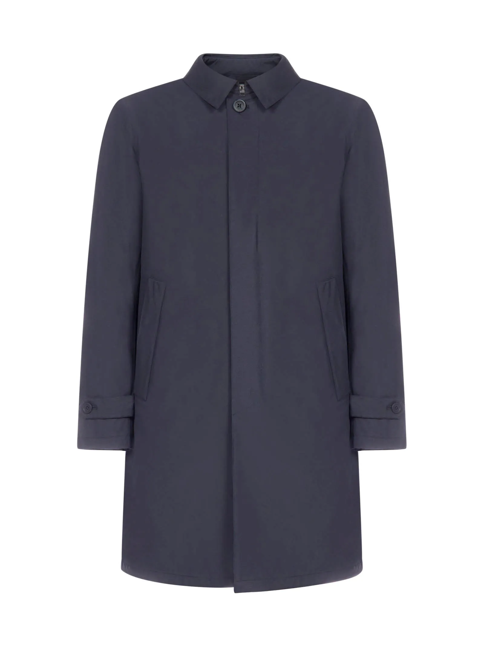 Herno Mid-Length Buttoned Trench Coat