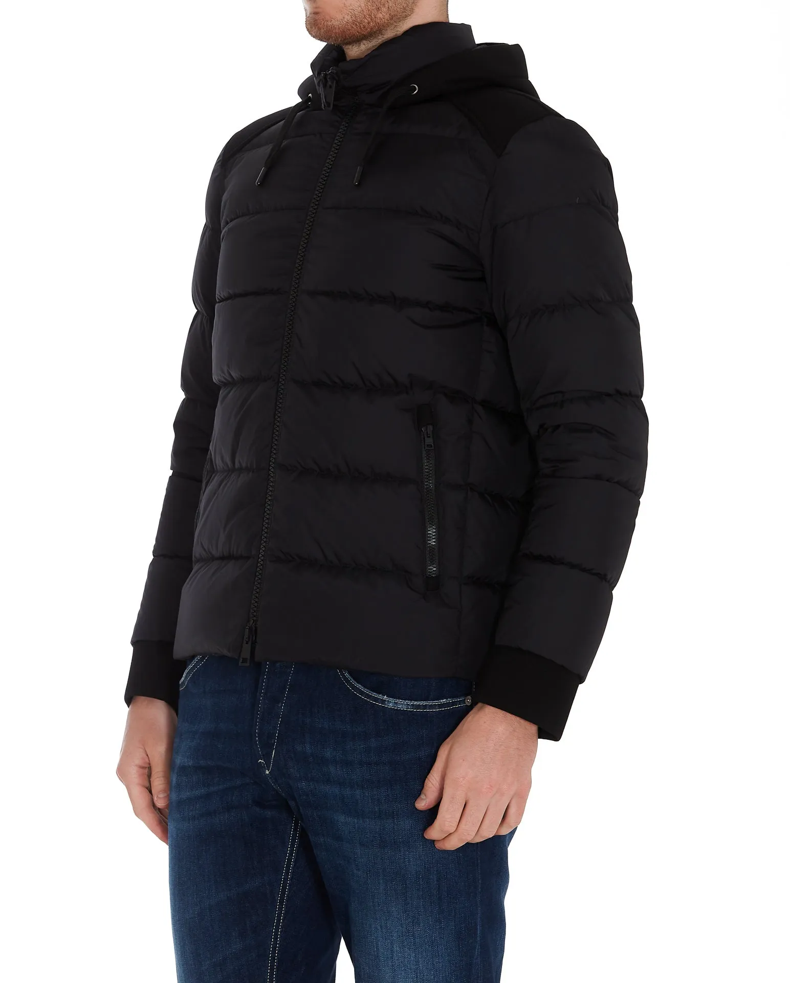 Herno Padded Drawstring Bomber Jacket