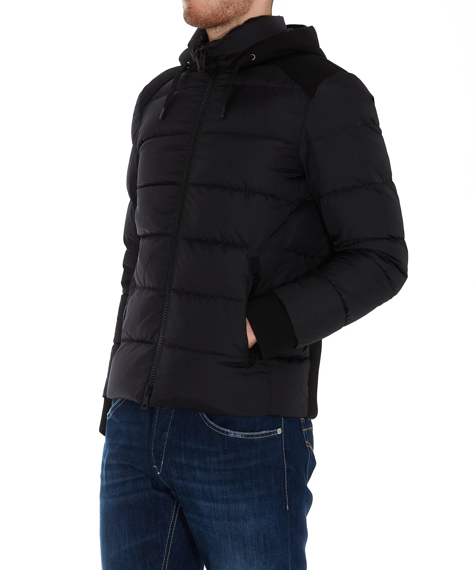 Herno Padded Drawstring Bomber Jacket