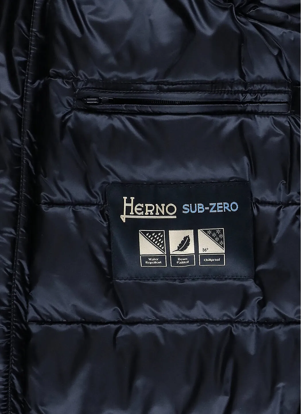 Herno Zip-Up Padded Coat