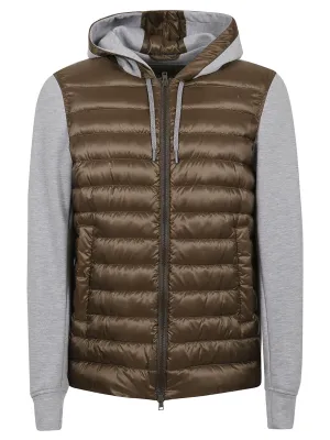 Herno Zipped Hooded Down Jacket