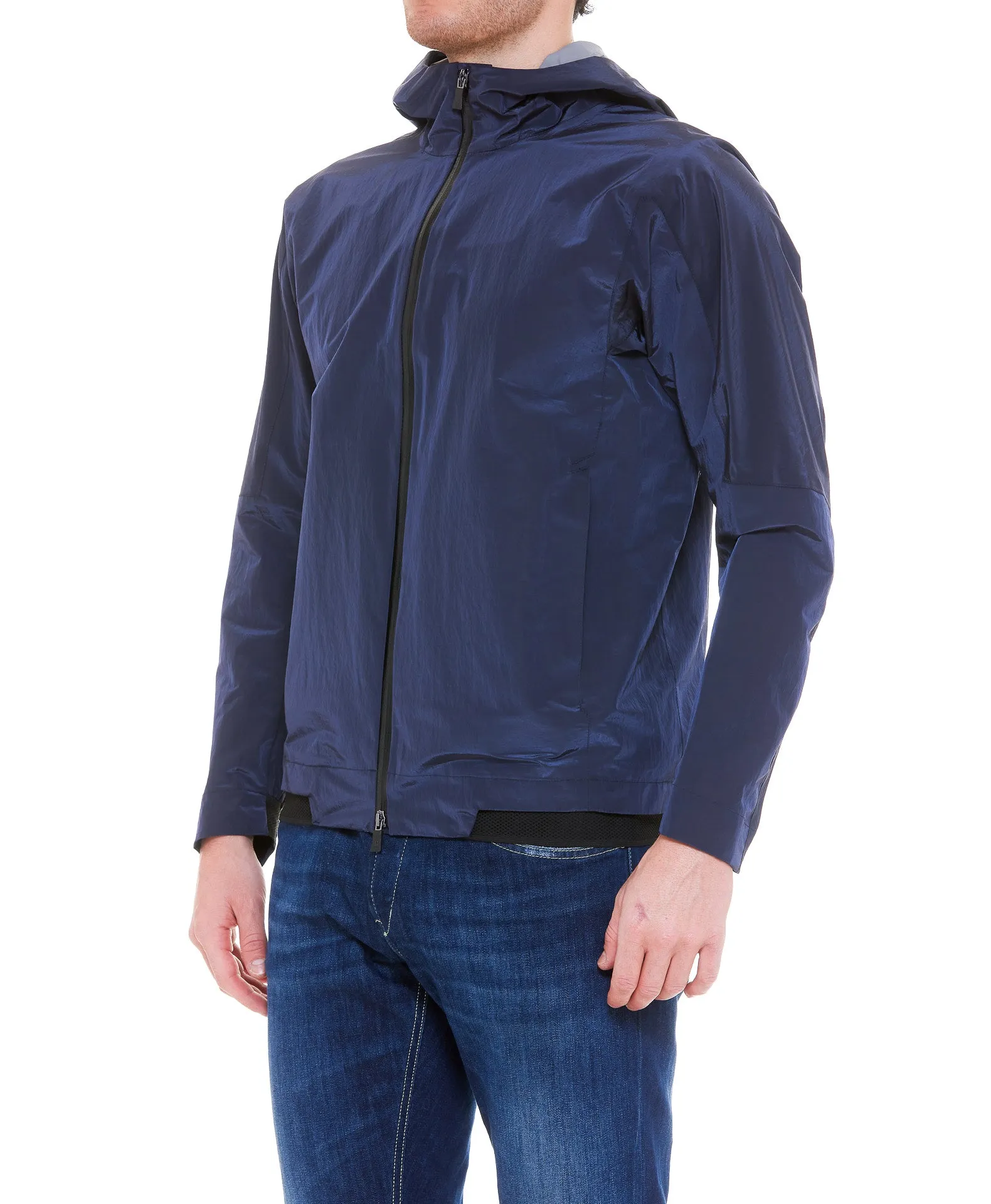 Herno Zipped Hooded Jacket