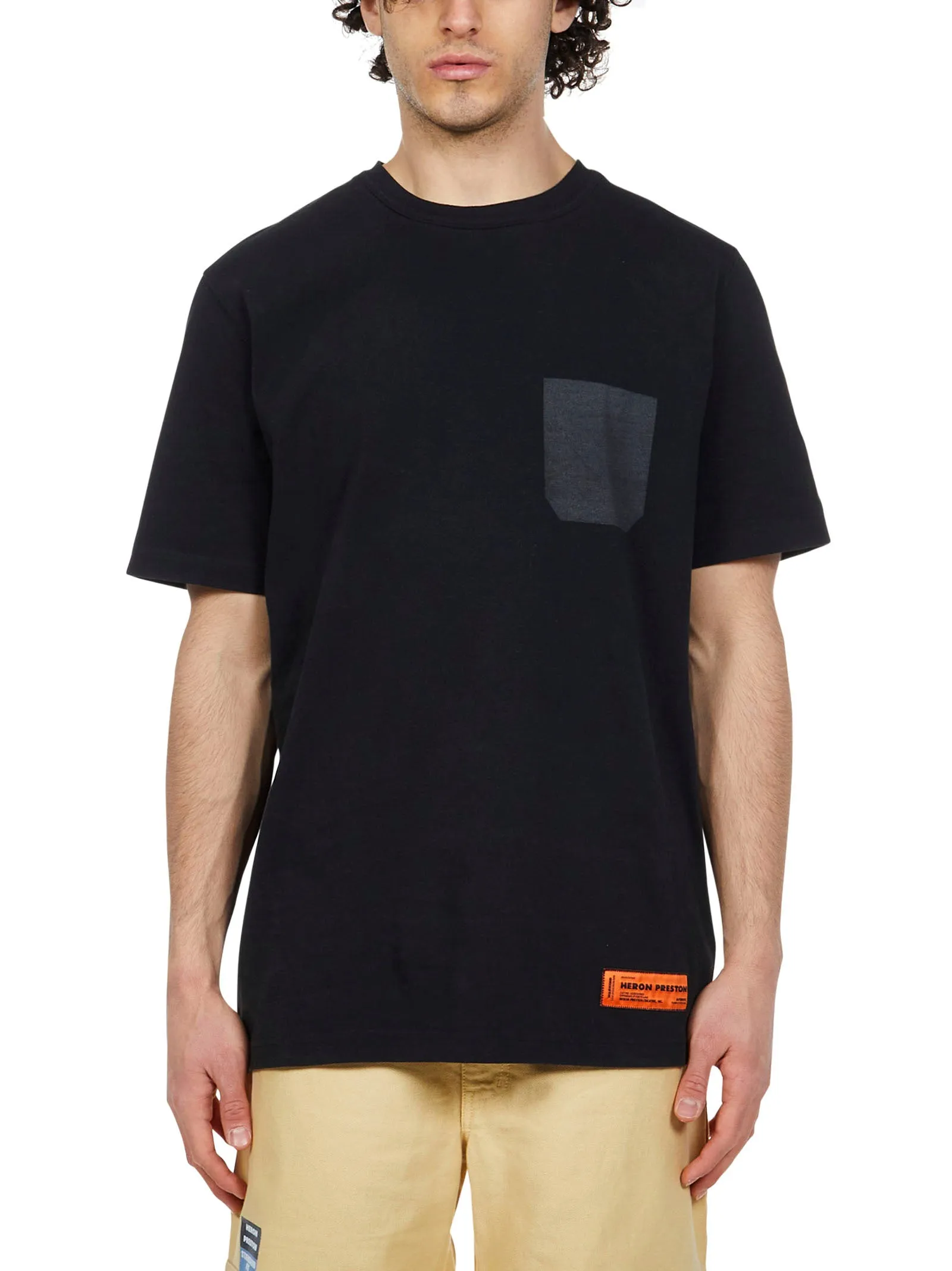 Heron Preston Graphic Print Crewneck T-Shirt