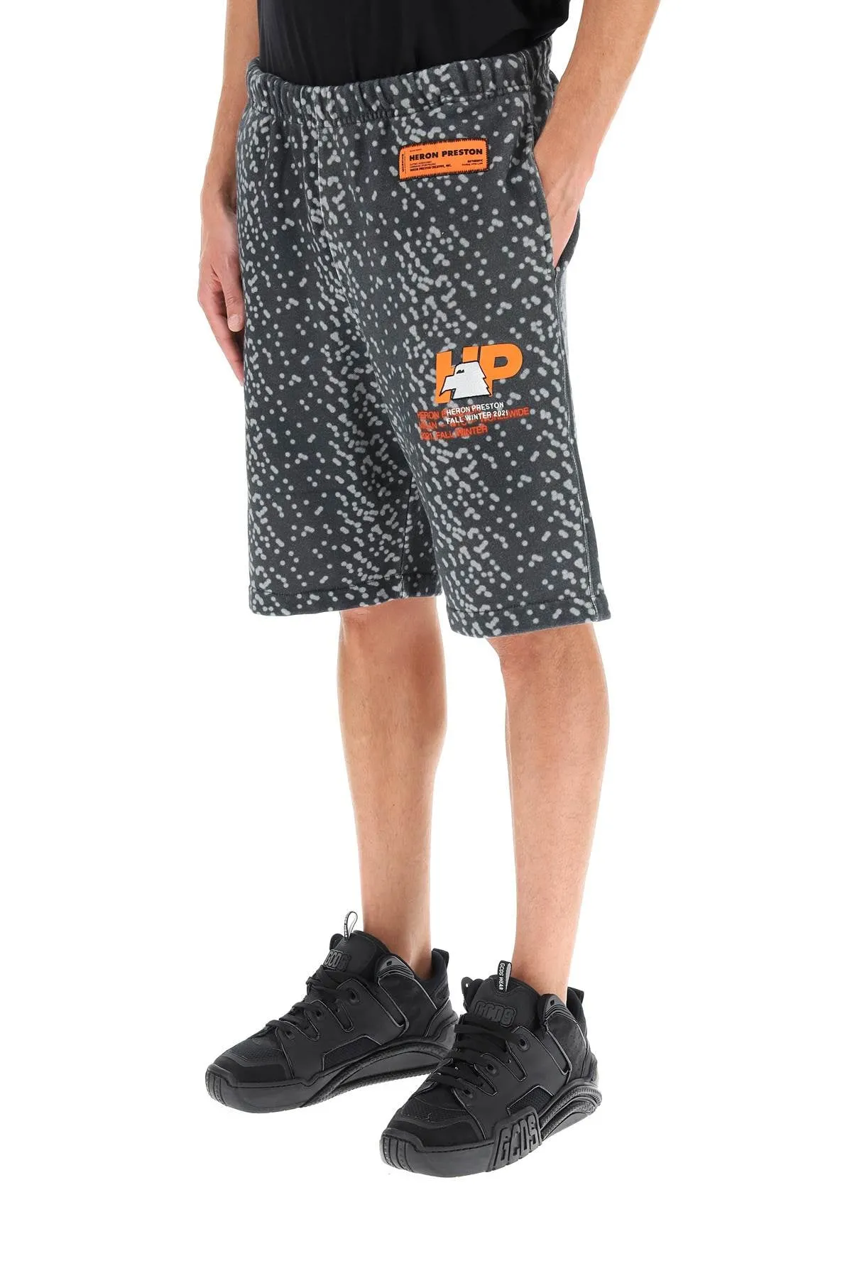 Heron Preston Logo Patch Shorts
