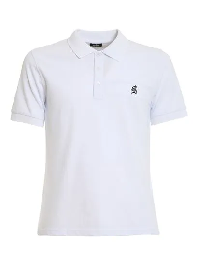 Hogan Logo Embroidered Polo Shirt