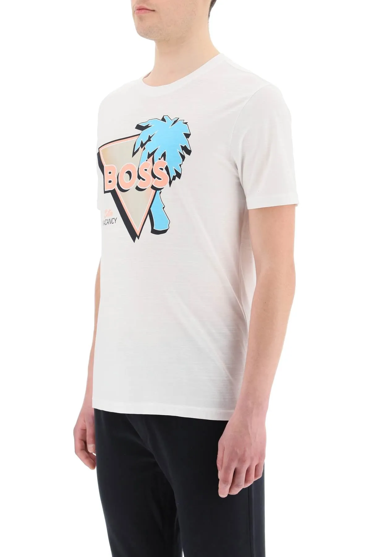 Hugo Boss Printed Crewneck T-Shirt