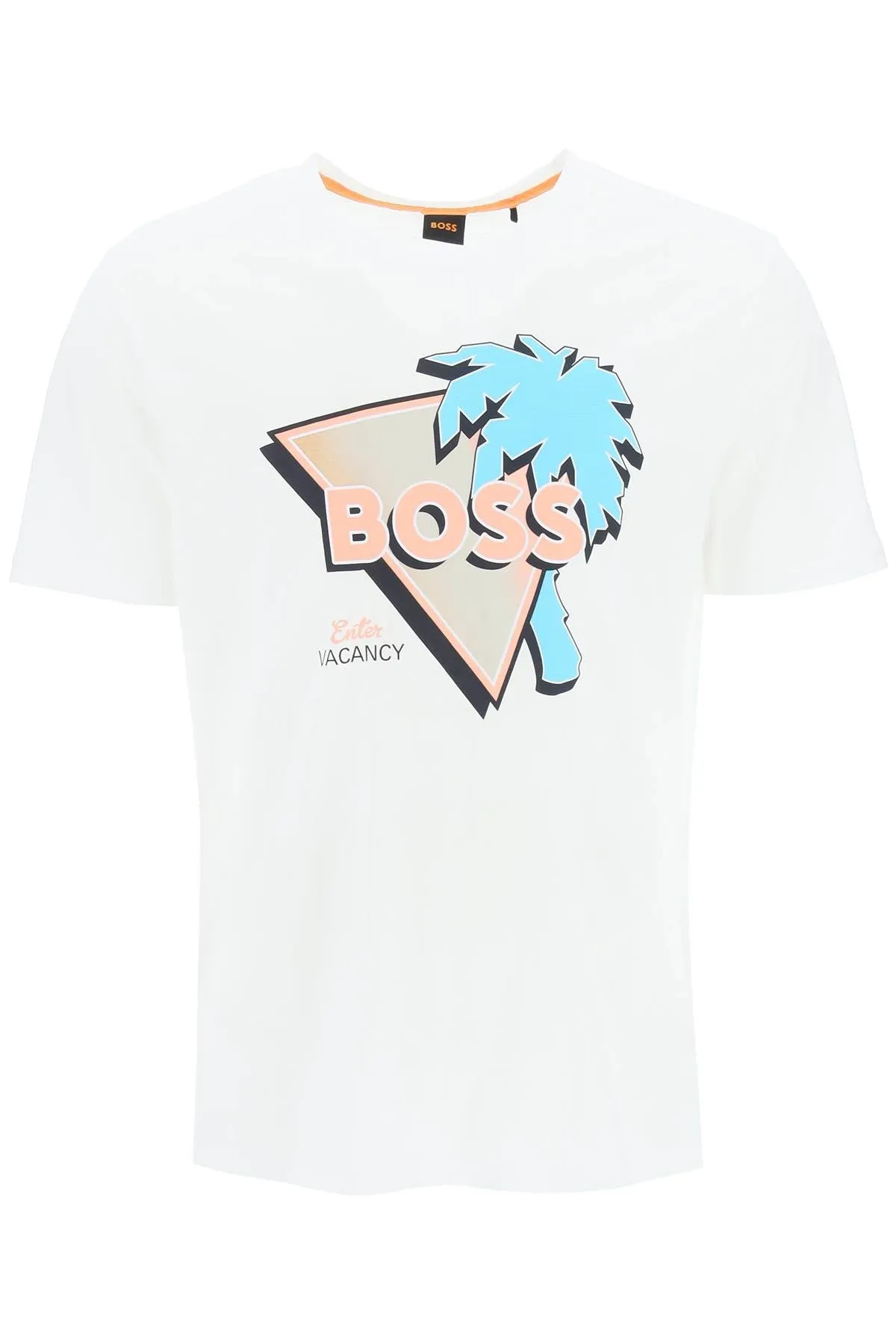 Hugo Boss Printed Crewneck T-Shirt