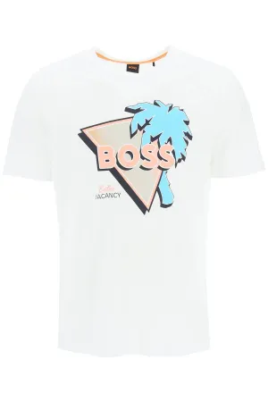 Hugo Boss Printed Crewneck T-Shirt