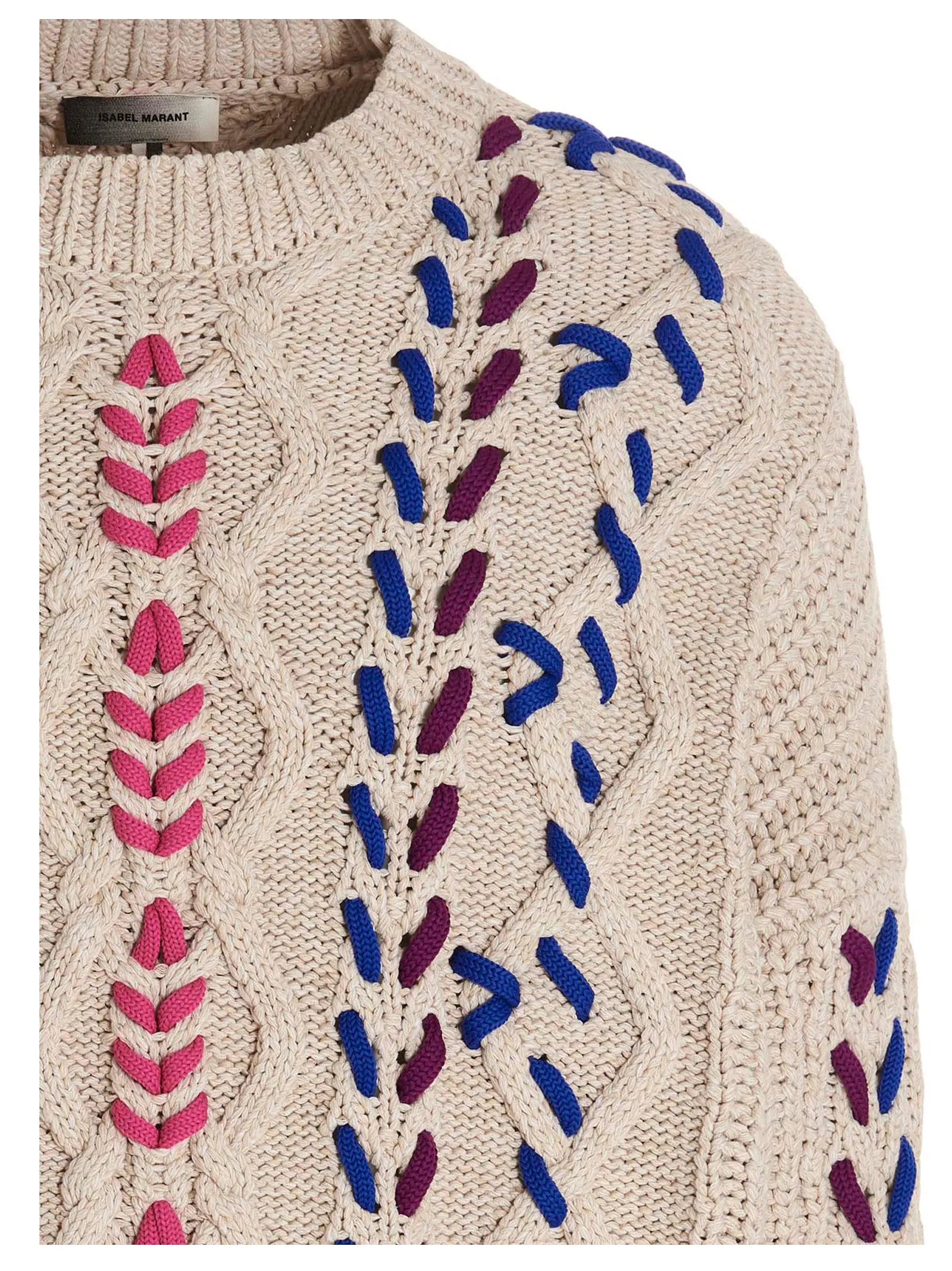 Isabel Marant Crewneck Long-Sleeved Knitted Jumper