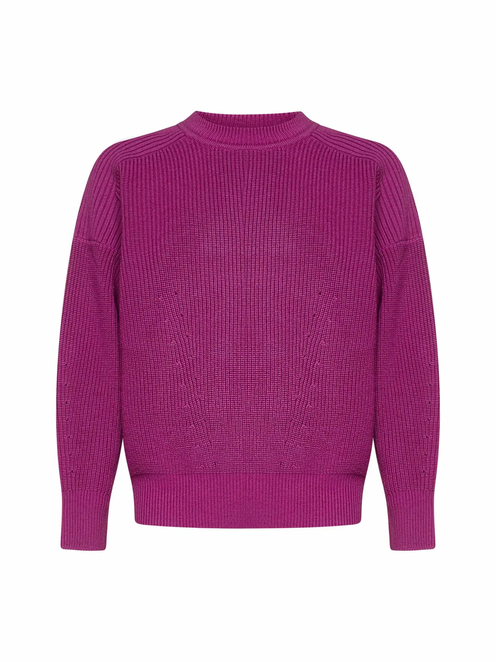 Isabel Marant Crewneck Ribbed Knit Sweater