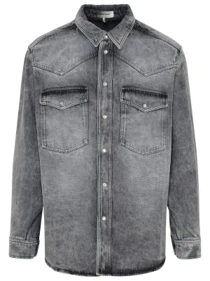 Isabel Marant Washed Shirt Jacket