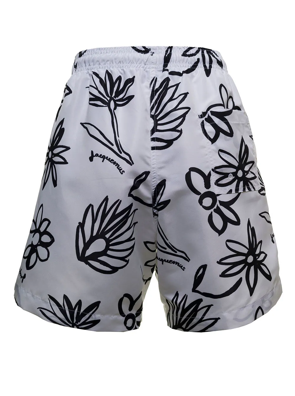 Jacquemus Le Maillot Peinture All-Over Printed Swim Shorts
