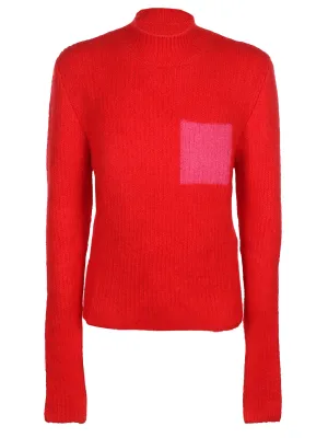 Jacquemus Merano Intarsia Knit Sweater