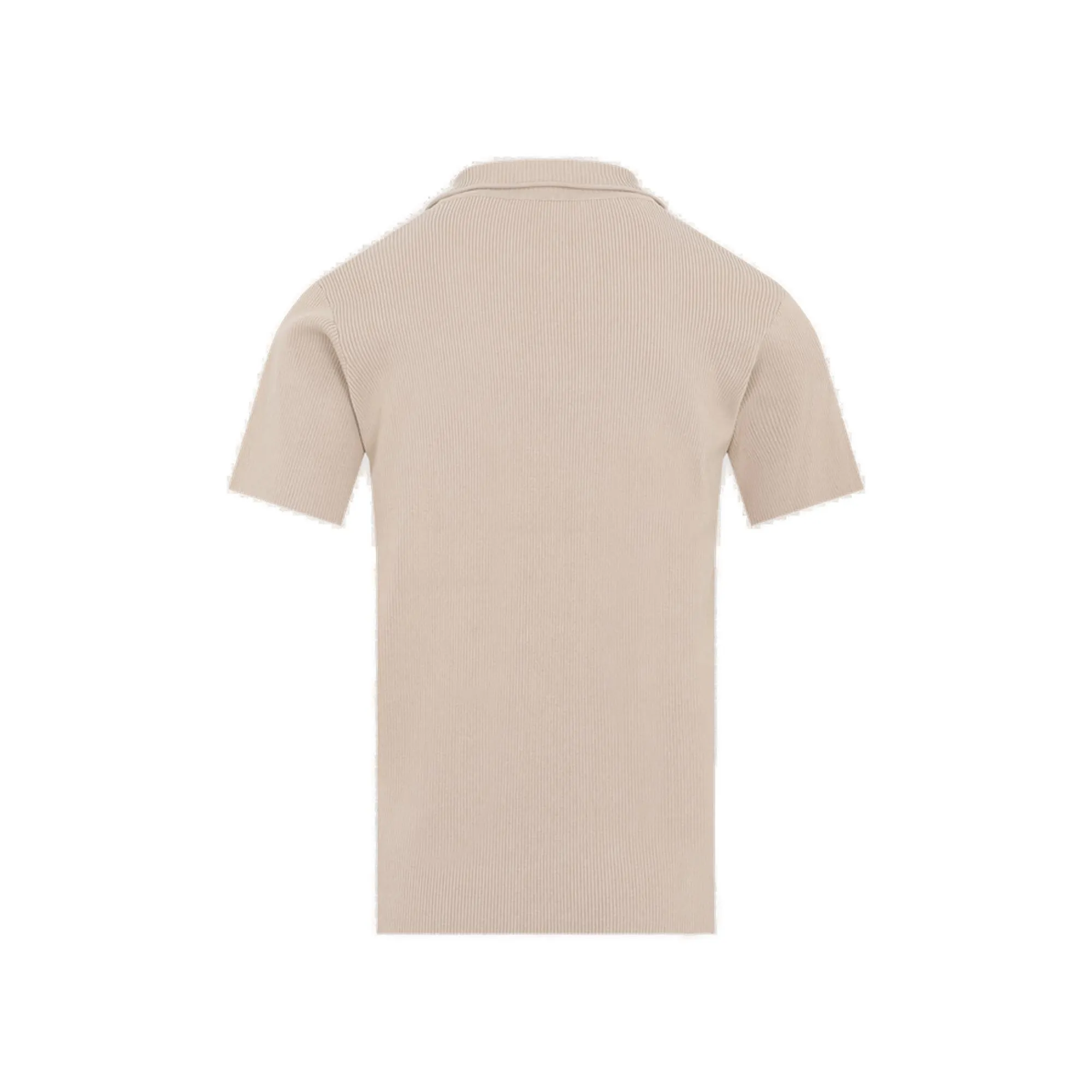 Jacquemus Short-Sleeved Ribbed Polo Shirt