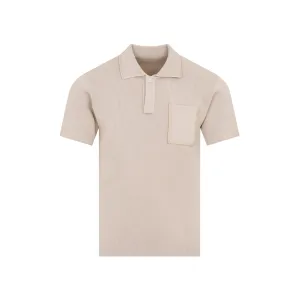 Jacquemus Short-Sleeved Ribbed Polo Shirt