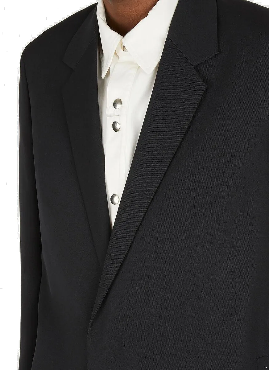 Jil Sander Classic Single Breasted Coat