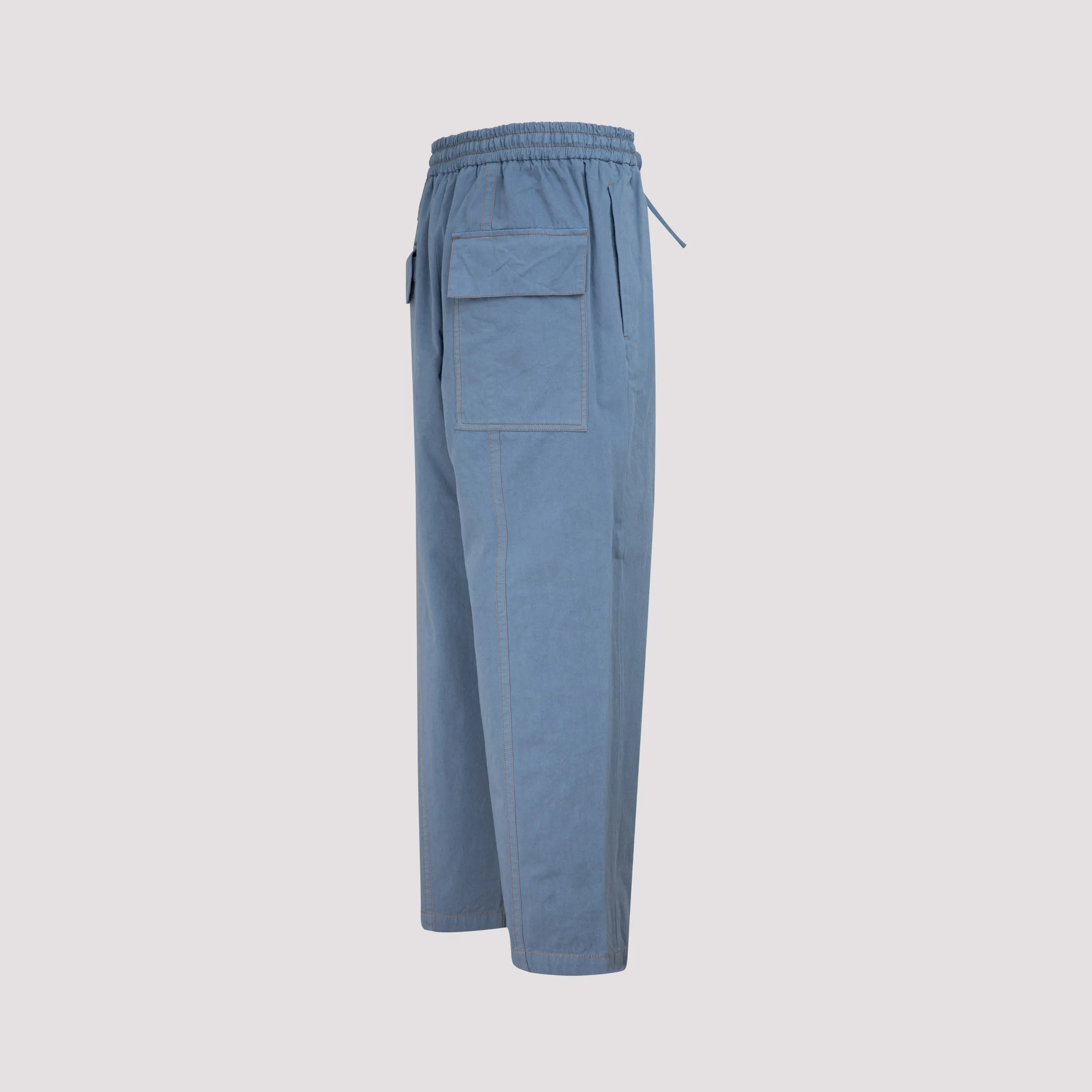 Jil Sander Drawstring Wide Leg Pants