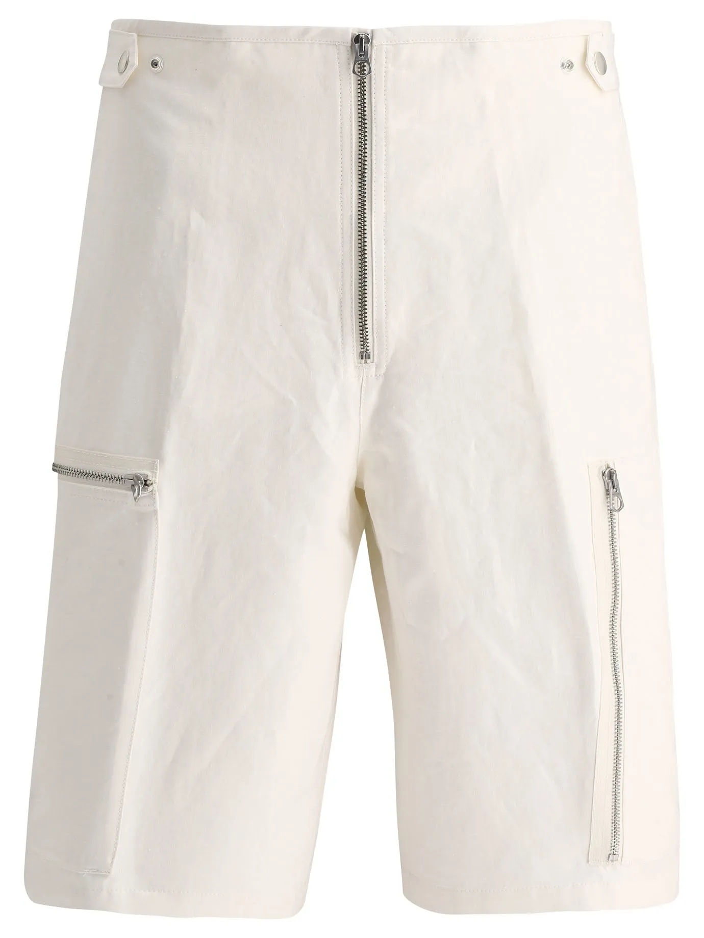 Jil Sander High-Waisted Straight-Leg Shorts