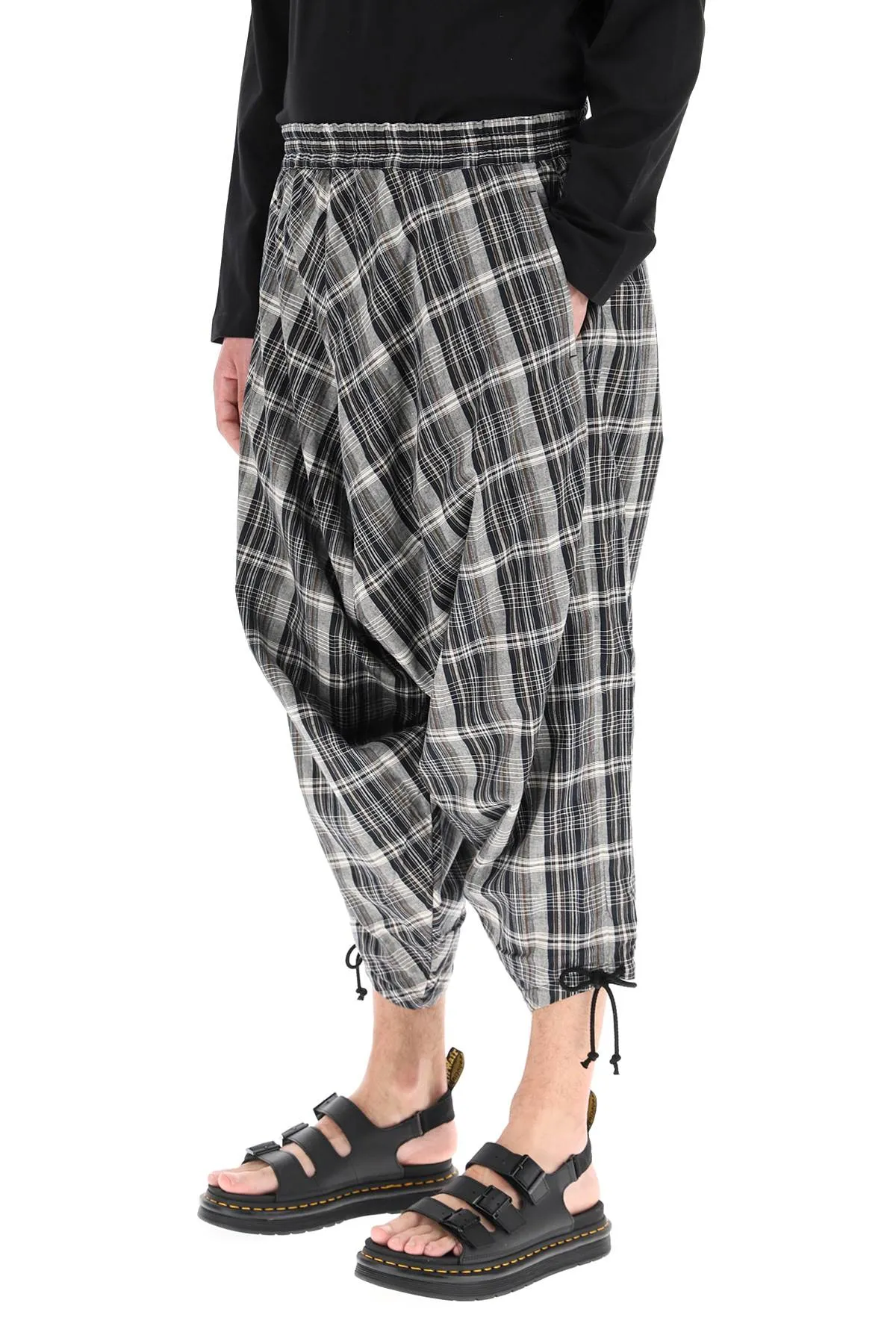 Junya Watanabe Dropped Check Pants