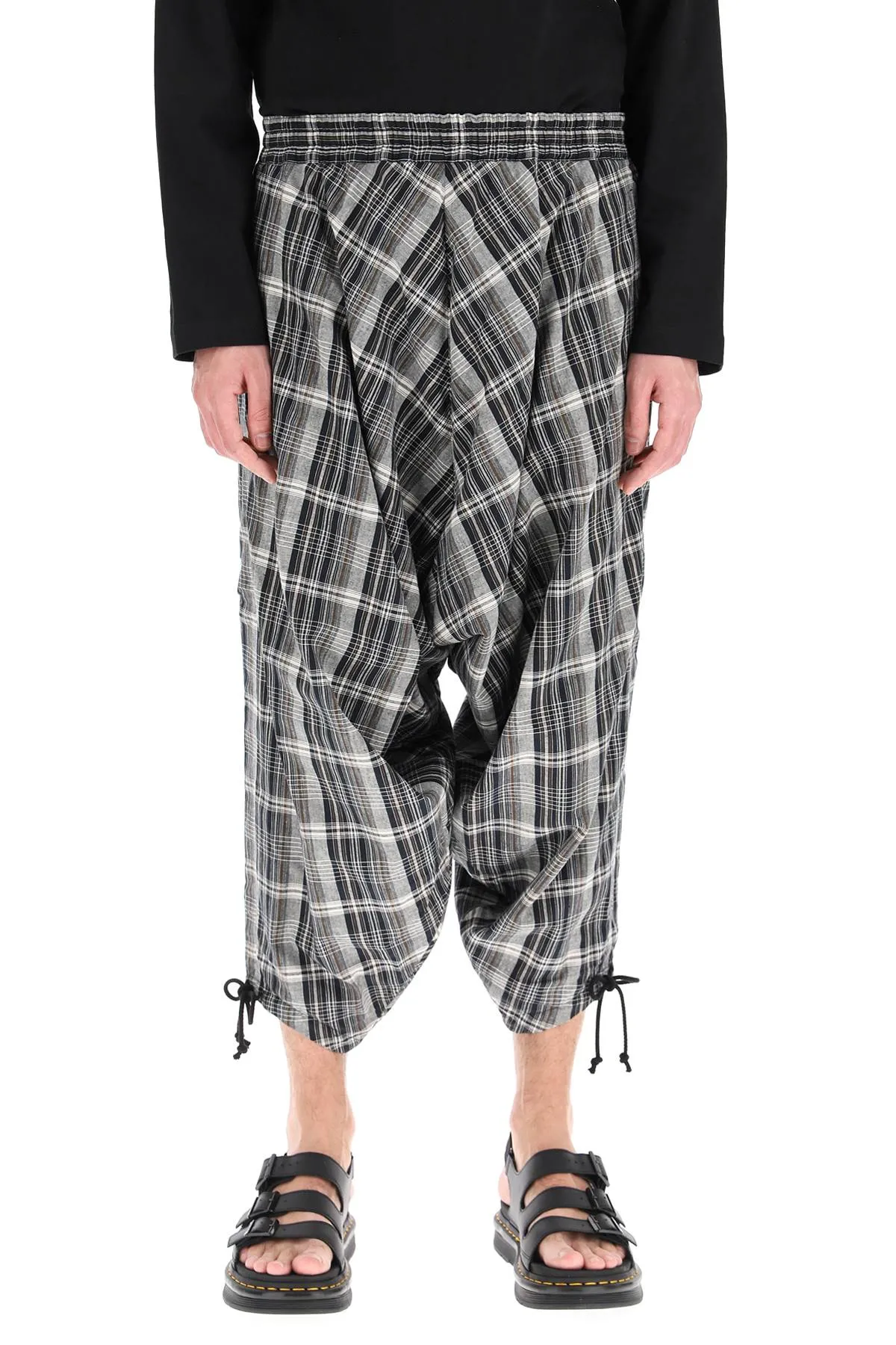 Junya Watanabe Dropped Check Pants