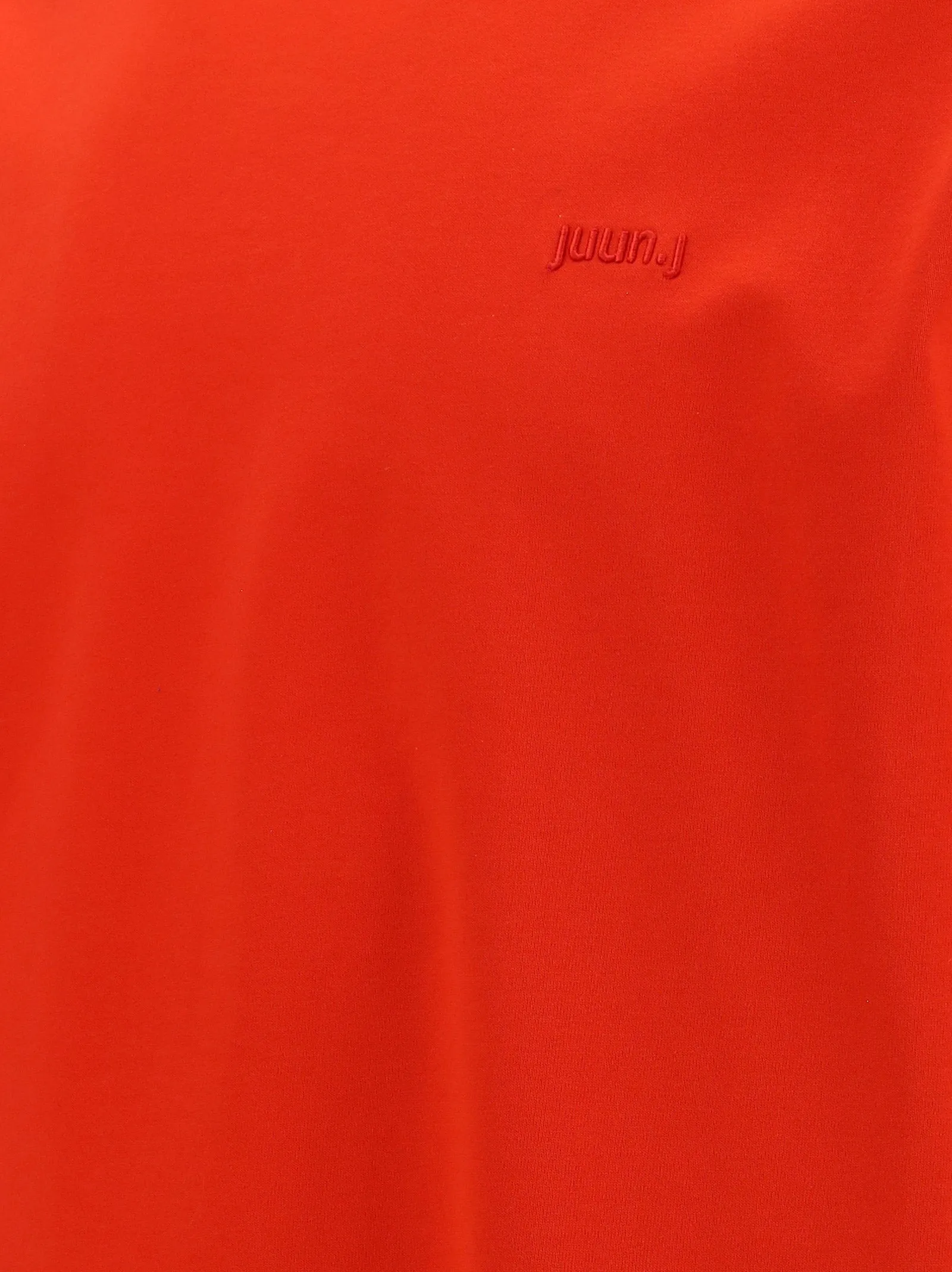 Juun J Logo Embroided Crewneck T-Shirt