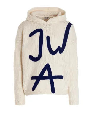 JW Anderson Chunky Knitted Drop Shoulder Hoodie