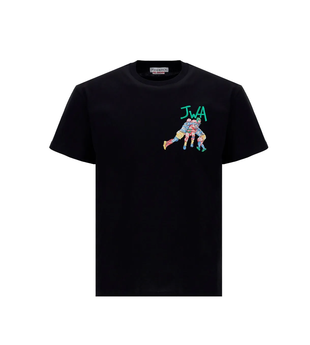 JW Anderson Logo Embroidered Crewneck T-Shirt