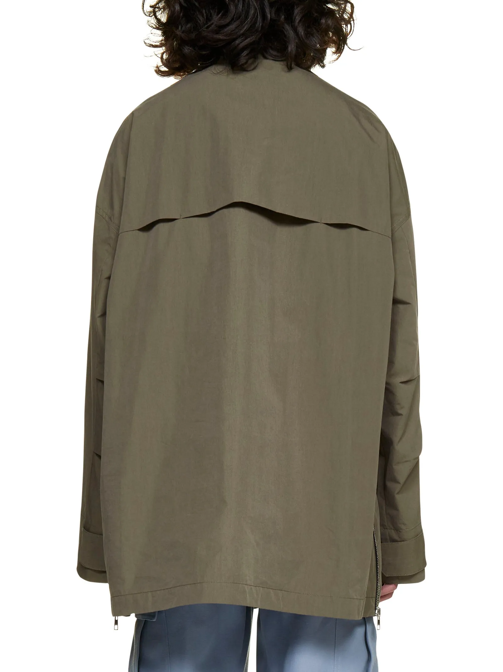 JW Anderson Zip Detailed Drawstring Jacket