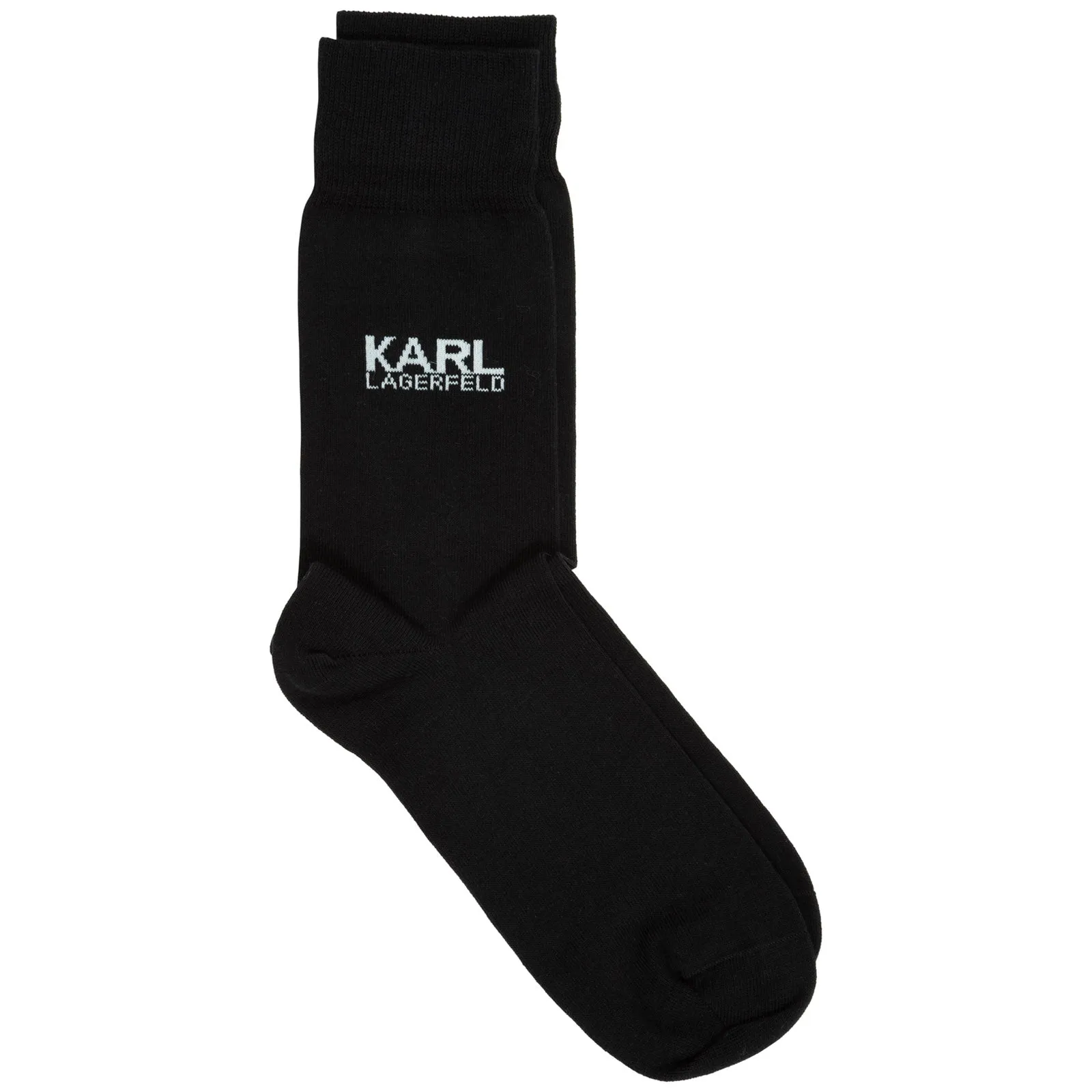 Karl Lagerfeld Logo Print High-Ankle Socks